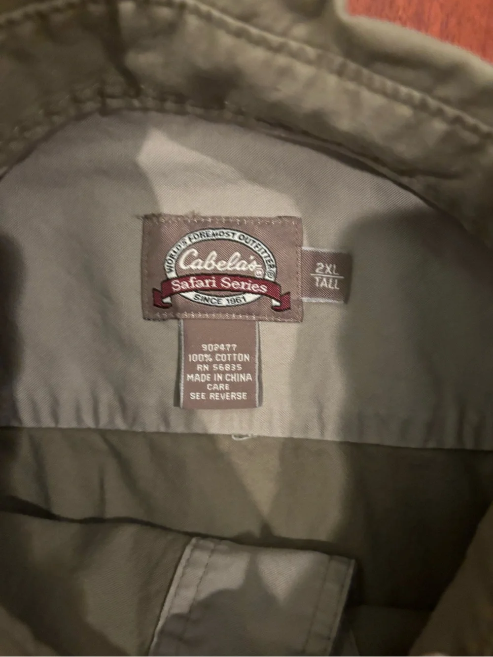 Vintage Cabela’s Safari Series Utility Field Jacket size 2XL tall